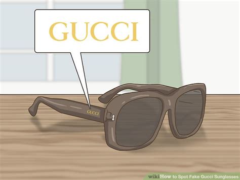 fake gucci sunglass case|How to Spot Fake Gucci Sunglasses (with Pictures) .